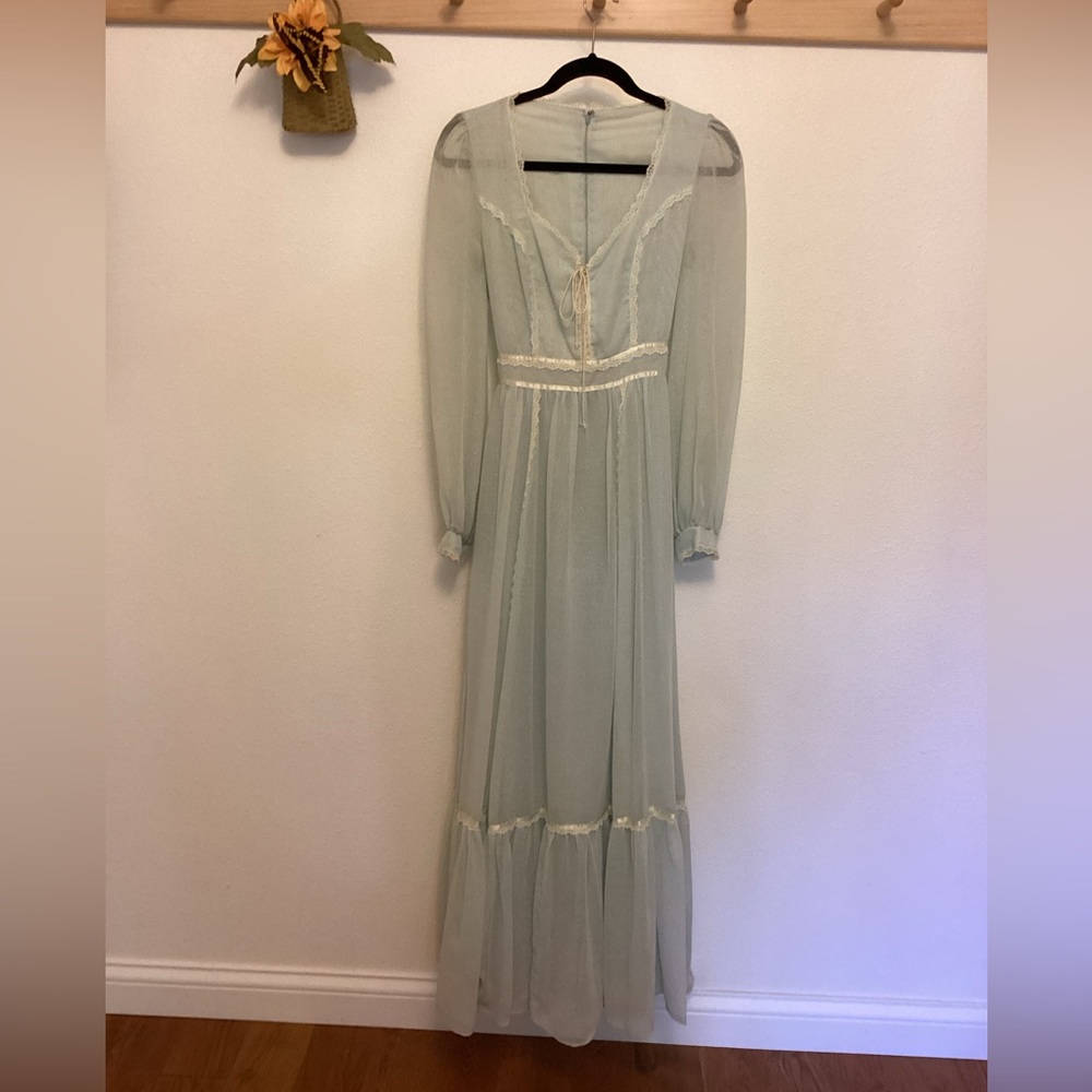 Gunne Sax vintage prairie dress without tags